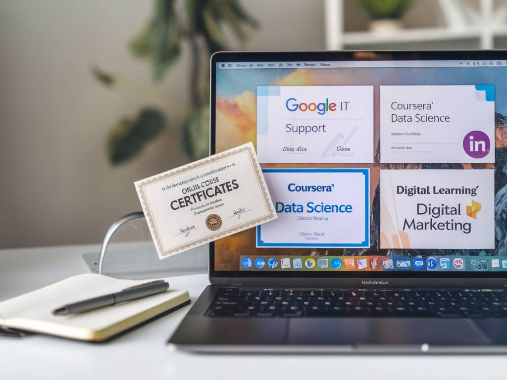 Les meilleures certifications en ligne pour booster son CV et sa carrière